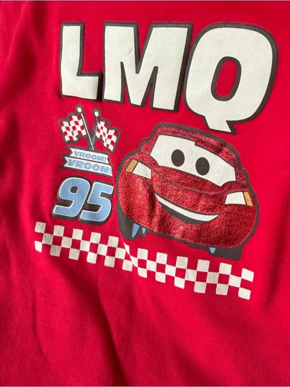 Disney Cars Baby Onesie Set 6 9 Mo NEW Long Sleeve 3 Pcs Lightning McQueen LMQ